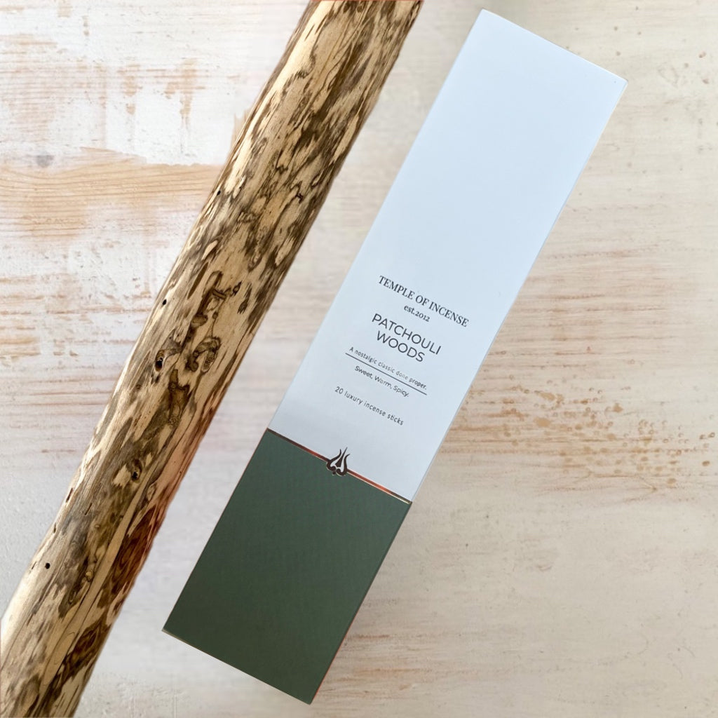Patchouli Woods Incense Sticks - Temple of Incense image 2