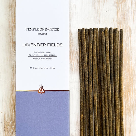 Lavender Fields Incense Sticks - Temple of Incense image 0